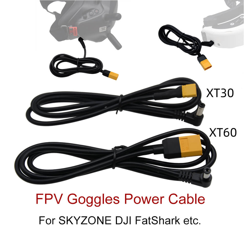 Skyzone Sky04X Pro Oled Fpv Goggles - Cavo di alimentazione per occhiali FPV