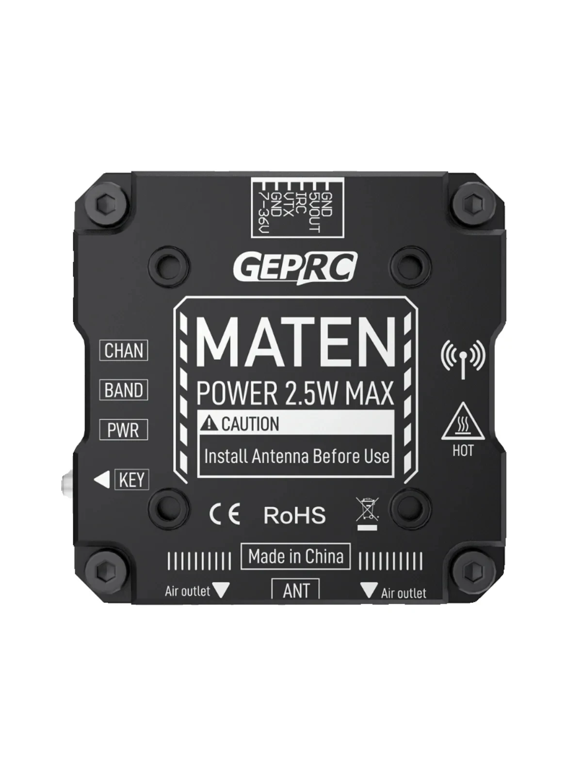 GEPRC MATEN 5.8G 2.5W VTX PRO  - Foxeer Reaper Extreme 2.5W Vtx recensione e prezzo